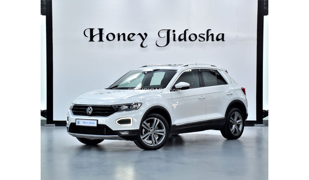 Volkswagen T ROC EXCELLENT DEAL for our Volkswagen T-ROC ( 2021 Model ) in White Color GCC Specs