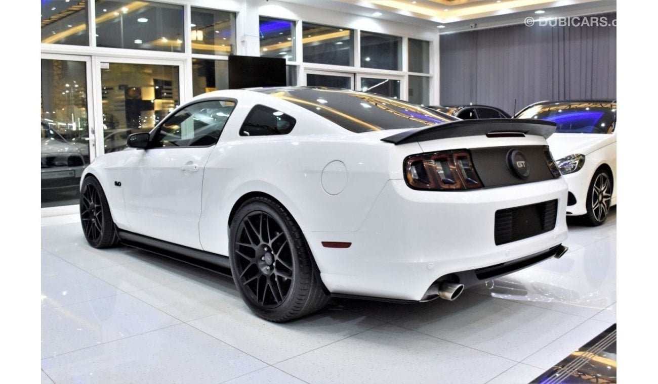 Ford Mustang EXCELLENT DEAL for our Ford Mustang GT 5.0 ( 2013 Model ) in White Color GCC Specs