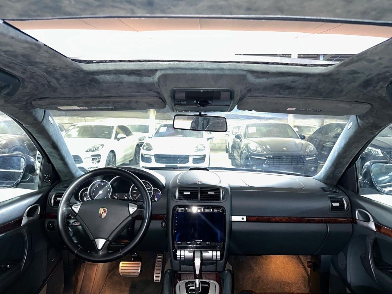 Porsche Cayenne PORSCHE CAYENNE TURBO 2006 4.5L | GREEN LEATHER INTERIOR | SUNROOF | MEMORY SEATS