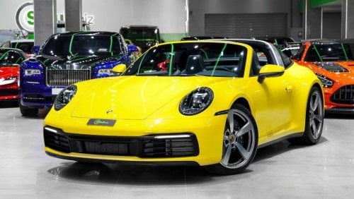 Porsche 911 Targa 4 SWAP YOUR CAR FOR 2024 GCC - BRAND NEW TARGA -DEALERS WARRANTY -BLUE EXCLUSIVE INTERIOR- BLUE ROOF