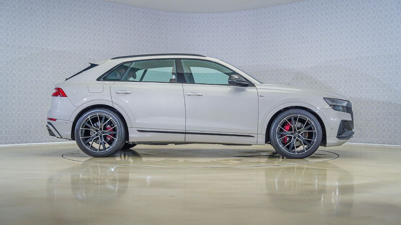 أودي Q8 | AED 4,545 PM | Warranty Feb 2028 | GCC