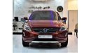 Volvo XC60 AMAZING Volvo XC60 T5 2014 Model!! in Red Color! GCC Specs