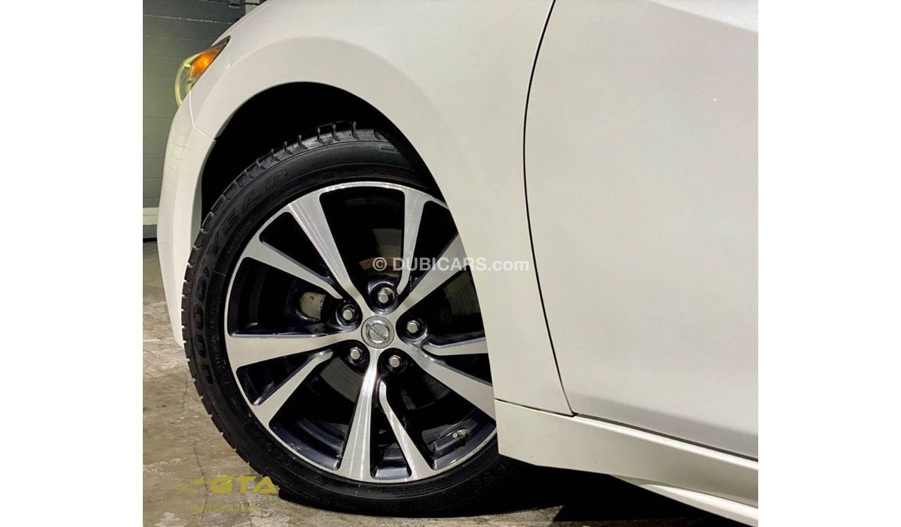 نيسان ماكسيما 2016 Nissan Maxima SV, Warranty, Service History, GCC