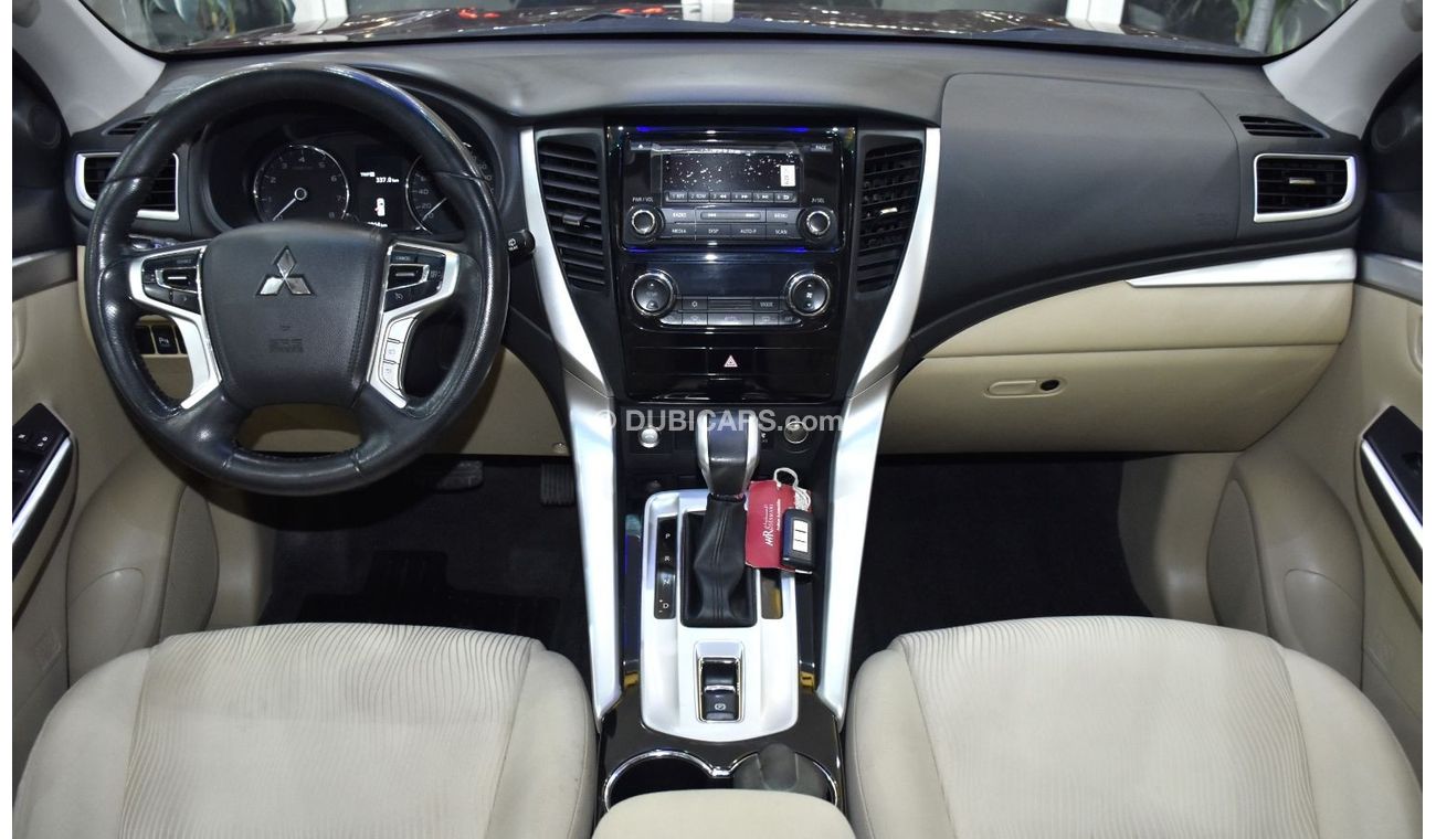 Mitsubishi Montero EXCELLENT DEAL for our Mitsubishi Montero Sport ( 2017 Model ) in Red Color GCC Specs