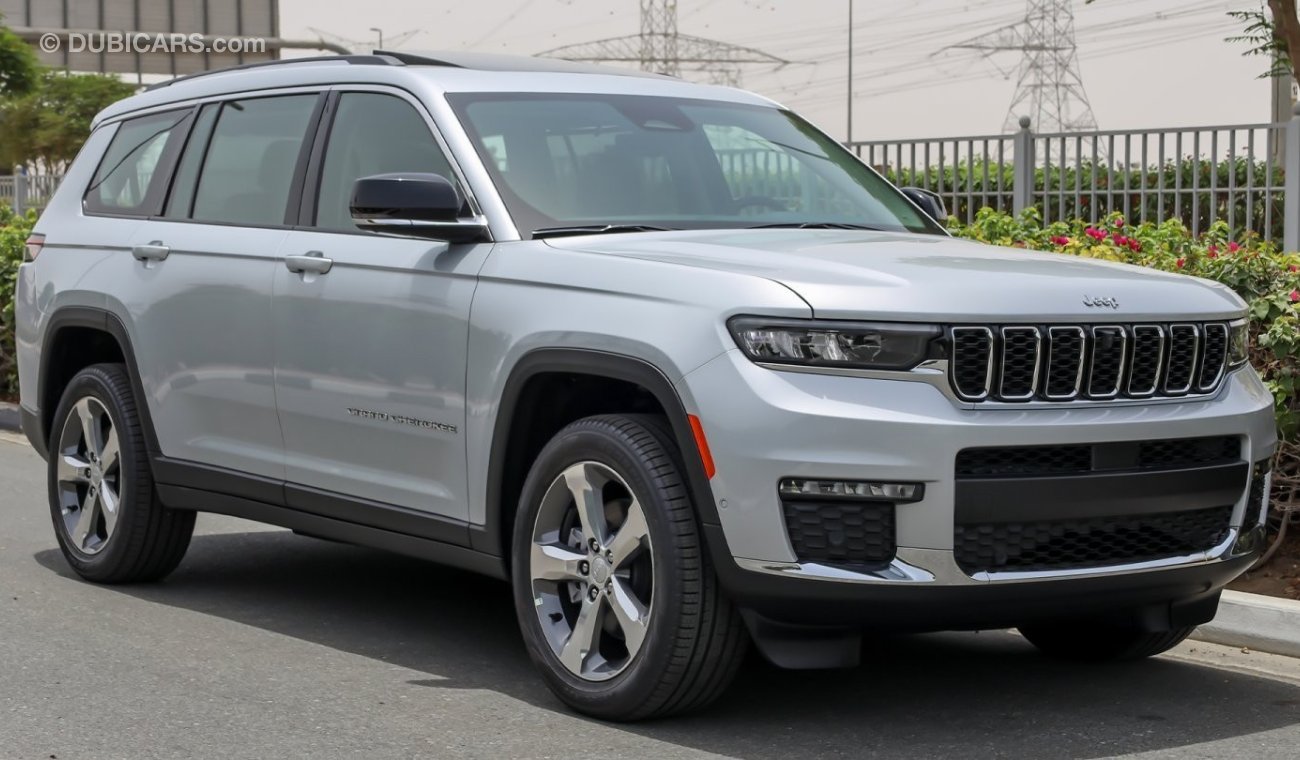 Jeep Grand Cherokee Limited L Plus Luxury V6 3.6L 4X4 , 2022 , GCC , 0Km  , With 3 Yrs or 60K Km WNTY @Official Dealer