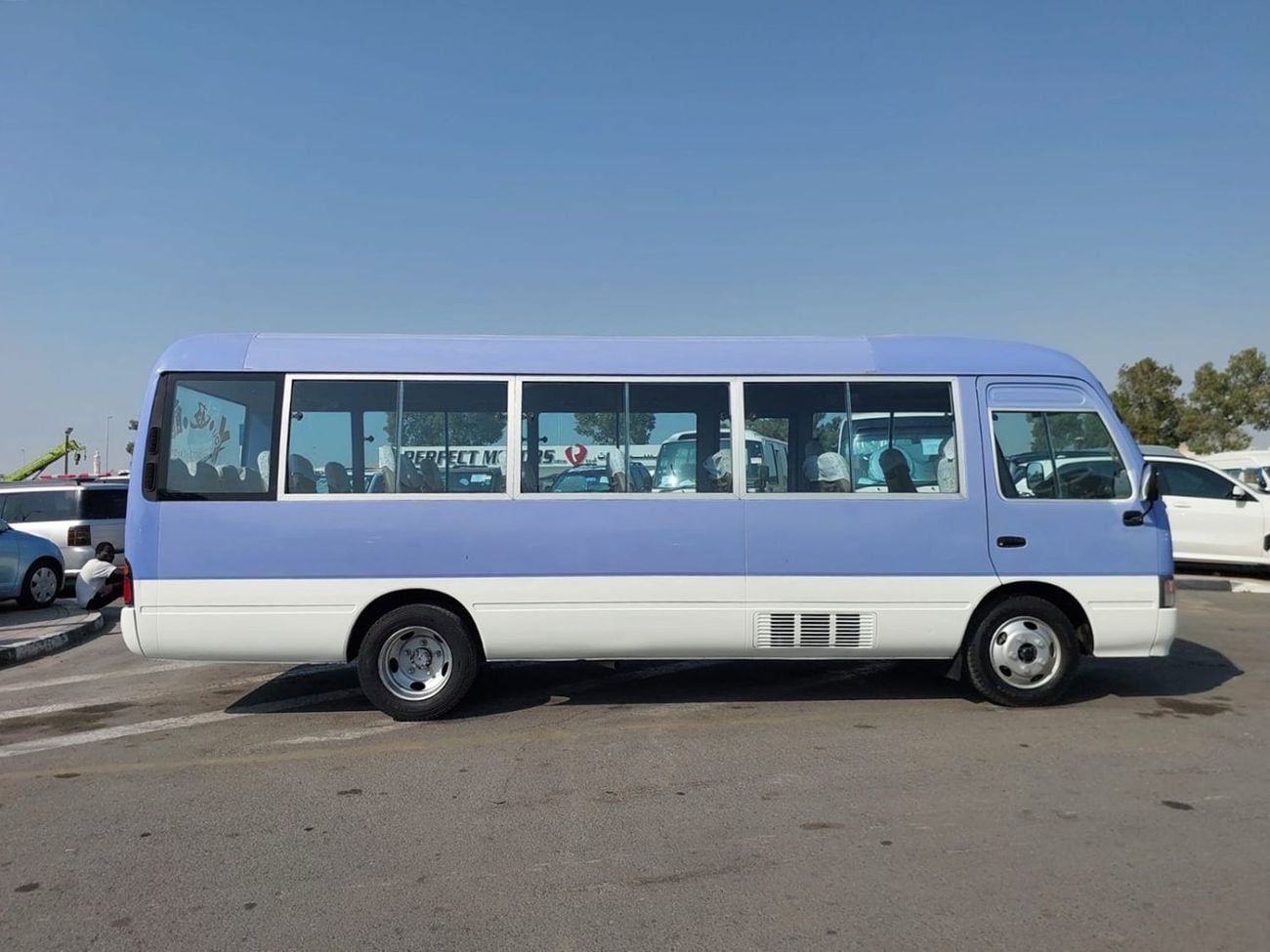 تويوتا كوستر (RAMADAN OFFER) TOYOTA COASTER BUS RHD 1997 MODEL 4.2 L DIESEL AUTOMATIC(PM09832)