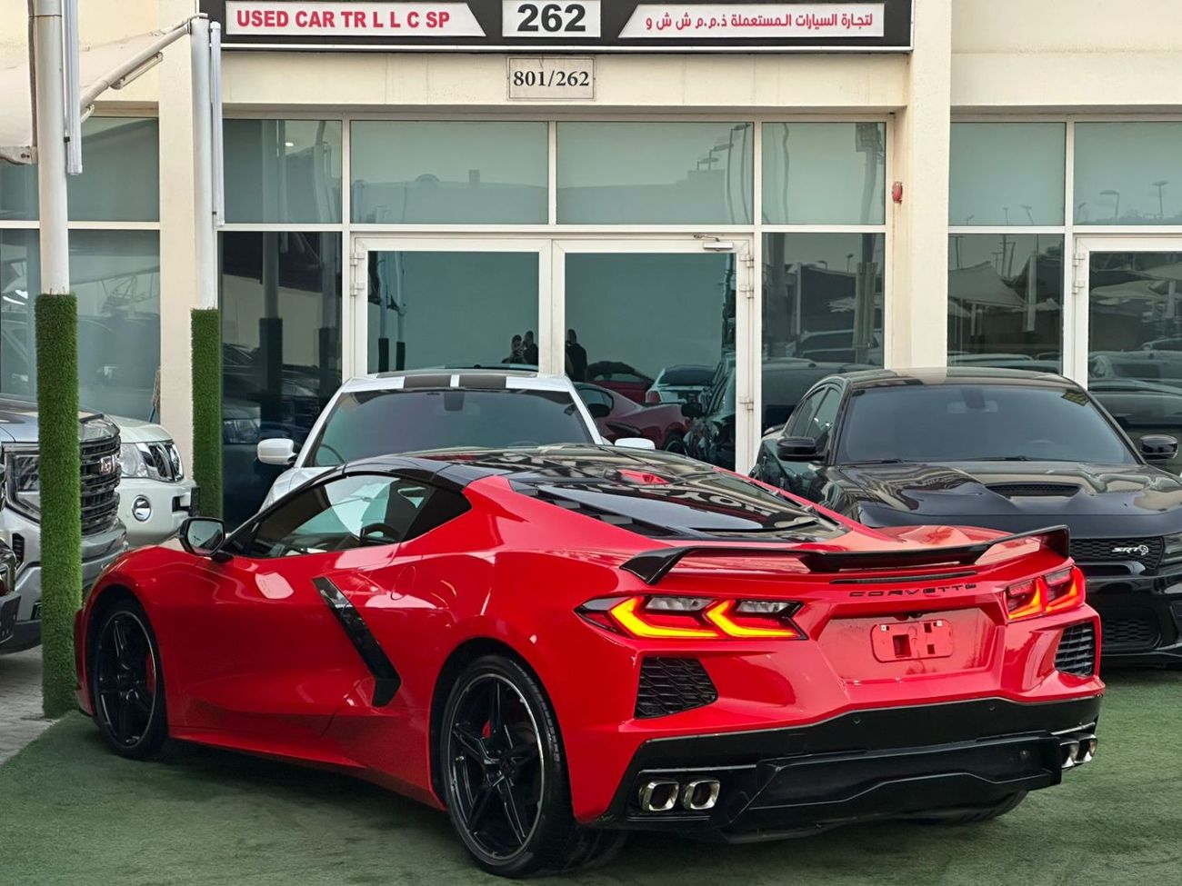 Chevrolet Corvette CHEVROLET CORVETTE C8 Z51 2LT  GCC 2020 FULL OPTION ORIGINAL PAINT  FULL SERVICE HISTORY