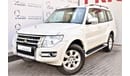 Mitsubishi Pajero AED 1279 PM | 3.0L GLS V6 4WD GCC DEALER WARRANTY