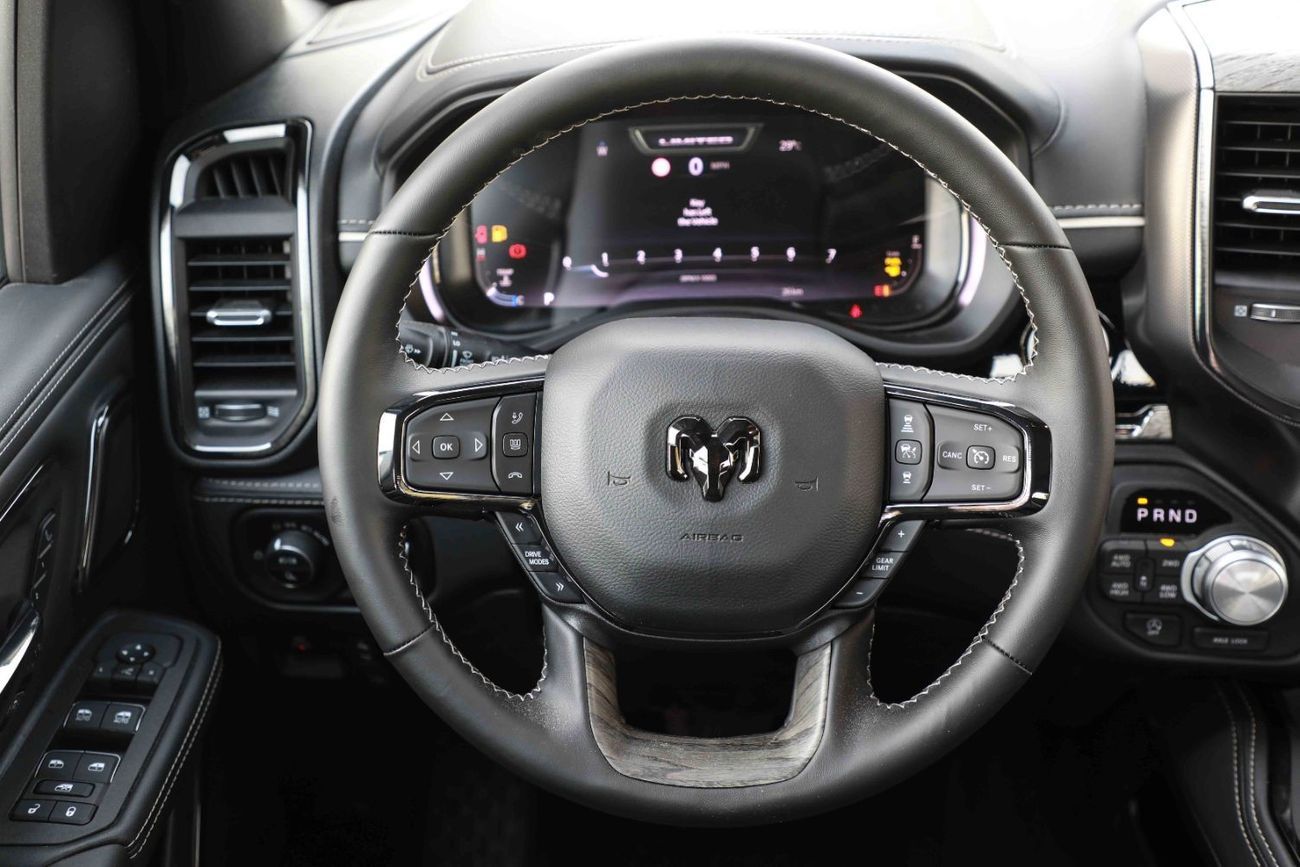 رام 1500 2025 RAM 1500 LIMITED "Night Edition" 3.0L V6 - GCC - Black inside Black