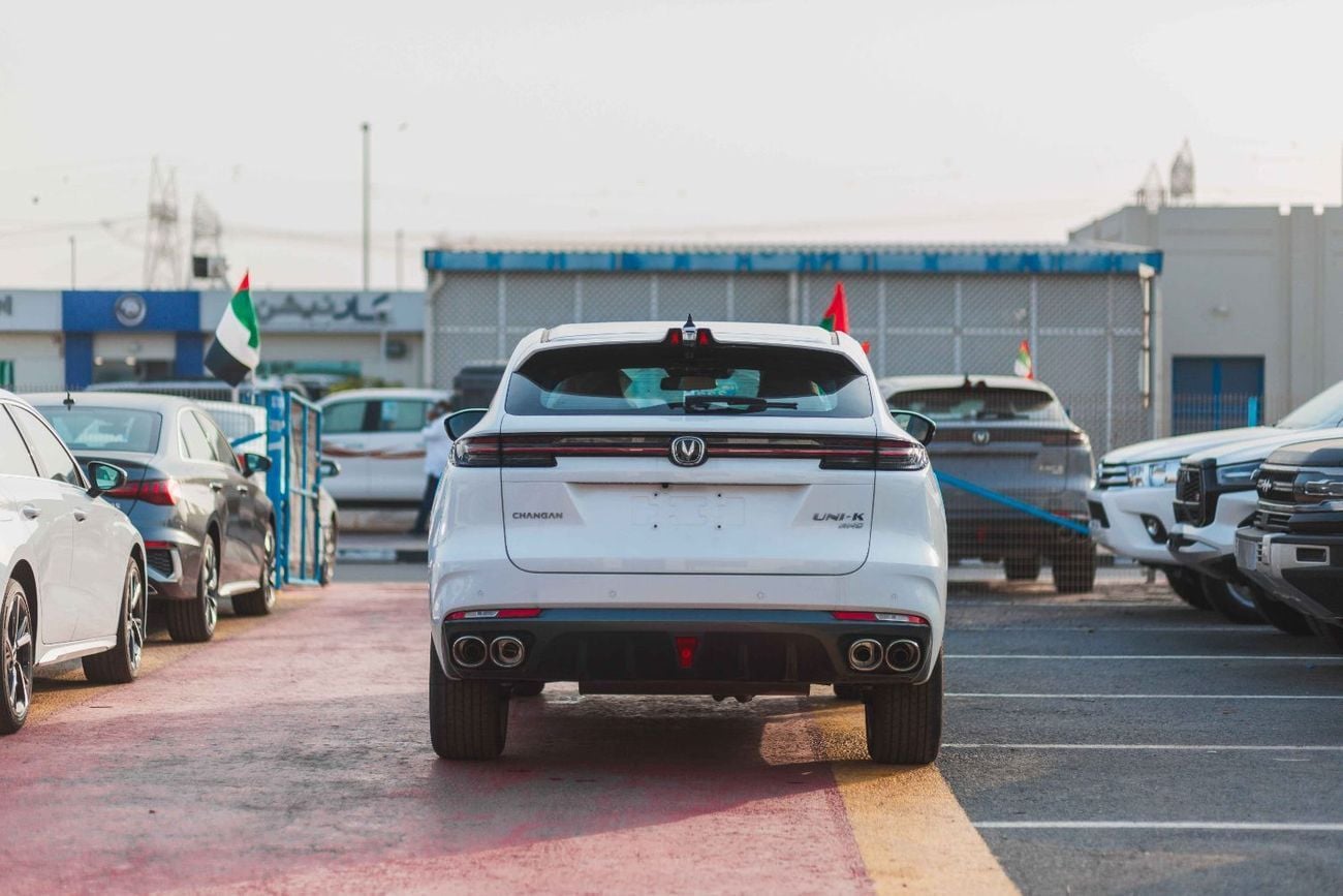 تشنجان يوني ك LIMITED CHANGAN UNI-K 2025 – 2.0L Turbo, AWD, Petrol ( White ) FOR EXPORT ONLY