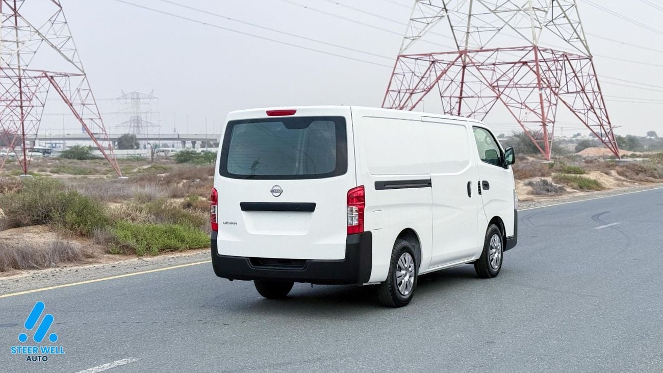 Nissan Urvan 3-Seater Manual (5-Door) NV350 2024 | 2.5L Petrol RWD | SR MN | Dry Van | GCC Specs