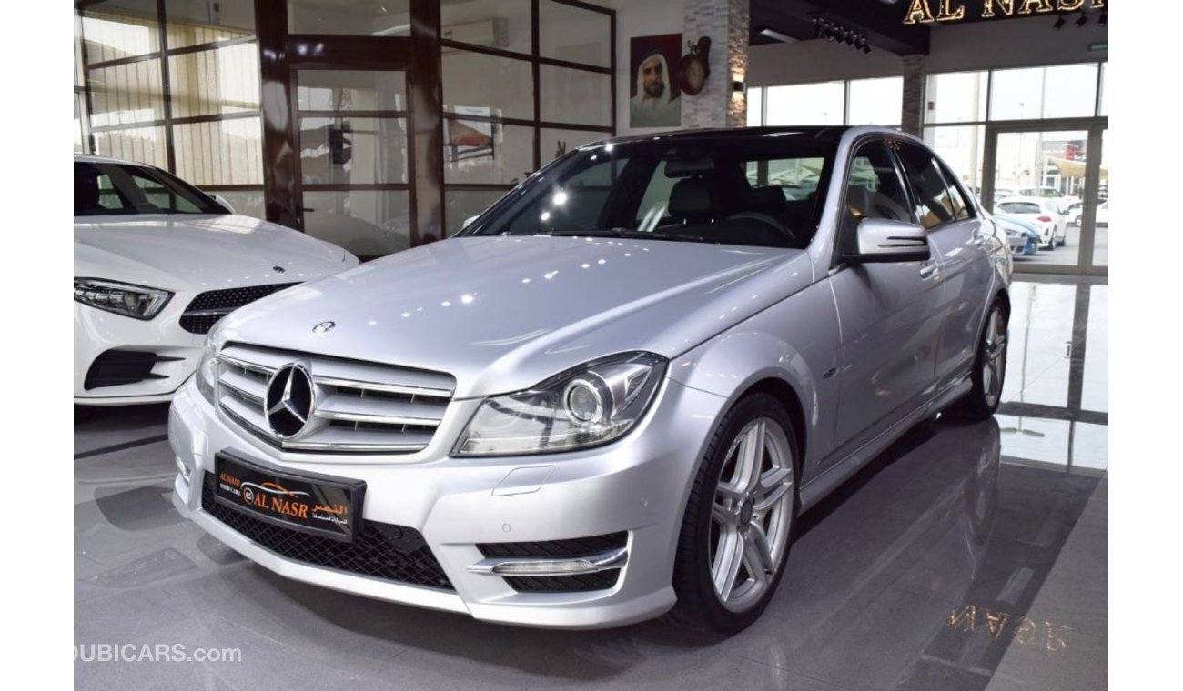 مرسيدس بنز C200 C-200 Avantgarde, AMG - GCC Specs, Different Condition, Single Owner - No Any Accident