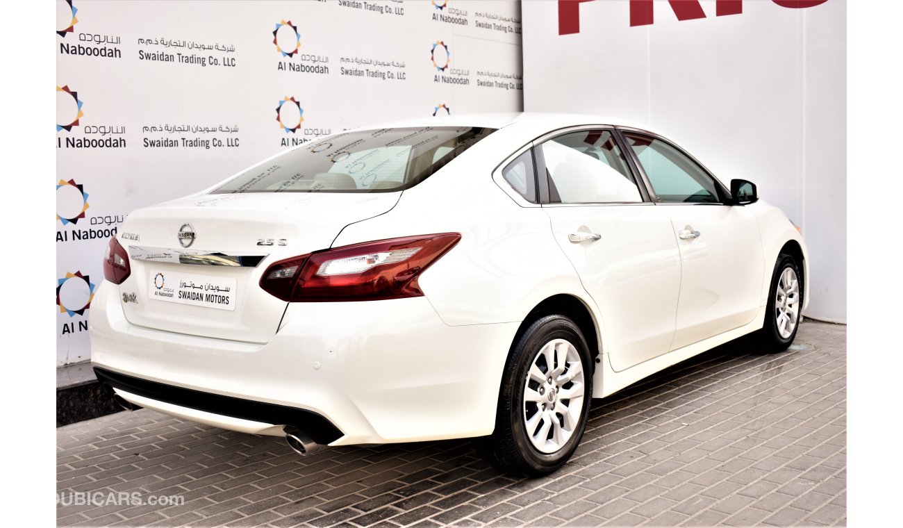 Nissan Altima 2.5L S 2018 GCC SPECS DEALER WARRANTY