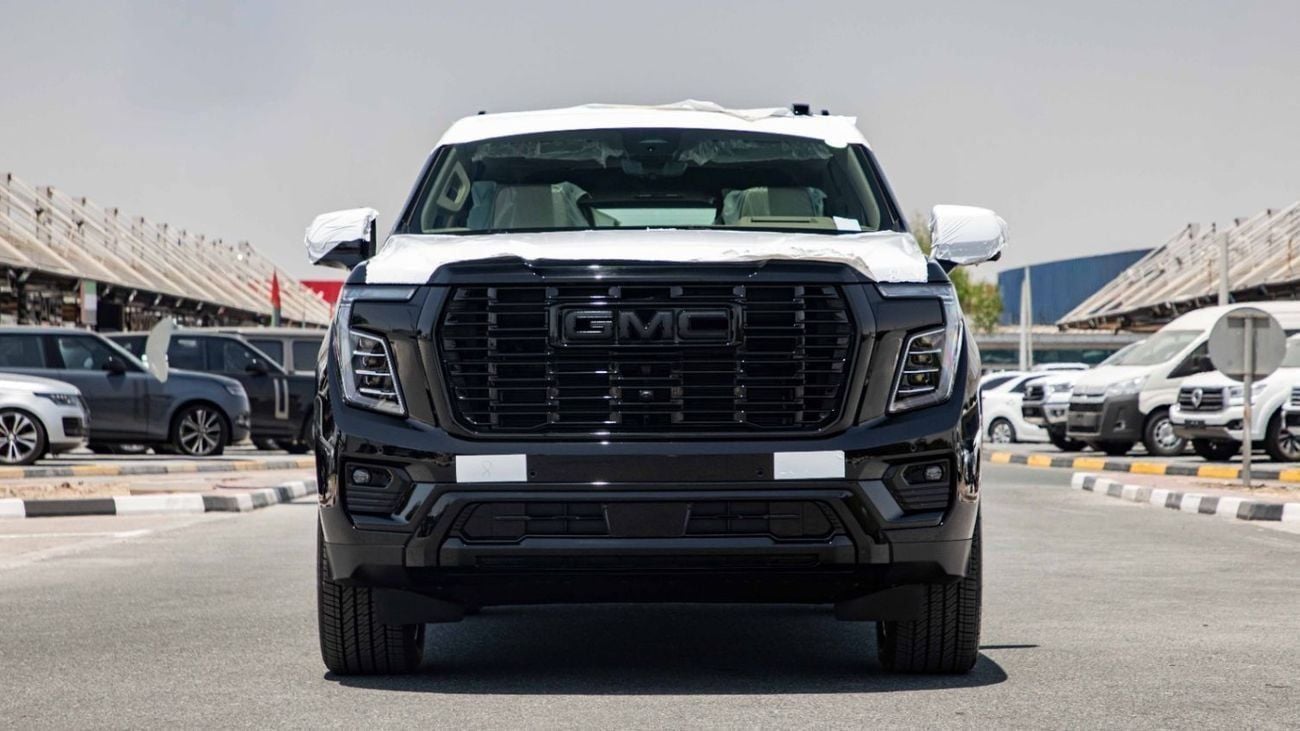 جي أم سي يوكون Denali Black Edition 6.2L V8 | 2025 | 4 Years Agency Warranty & Service Contract