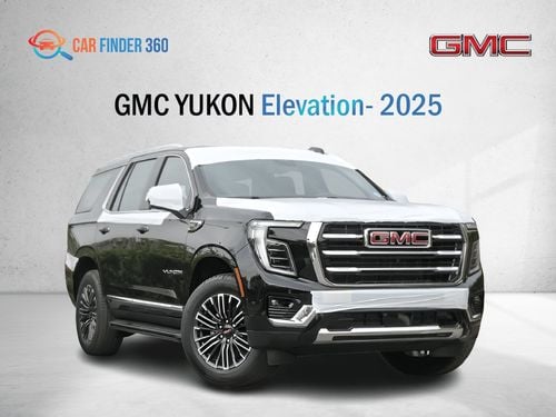 GMC Yukon GMC YUKON Elevation RWD 5.3L V8 - BLACK - 2025 (Export only ) 5.3 V8 SLE (2WD)