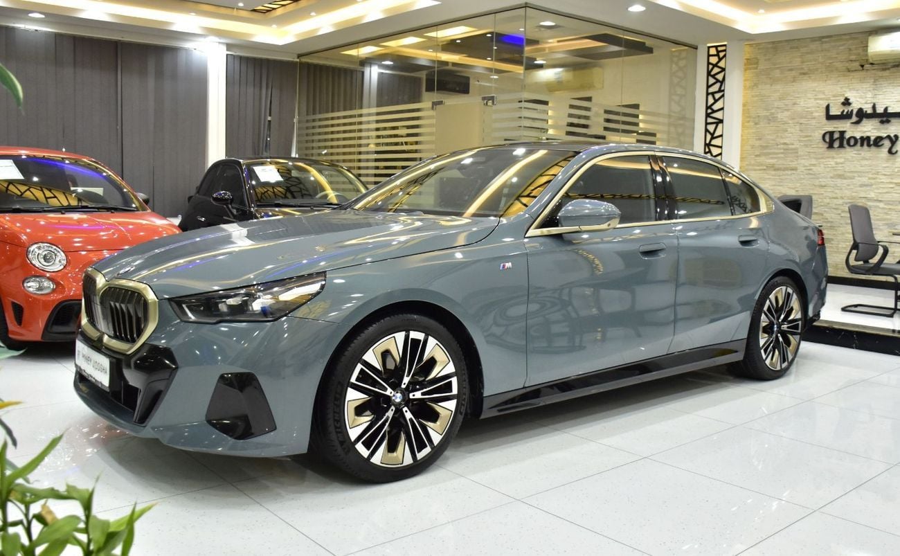 بي أم دبليو 520i EXCELLENT DEAL for our BMW 520i M-Kit ( 2024 Model ) in Grey Color GCC Specs