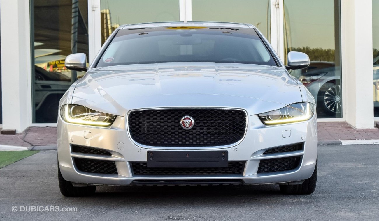 Jaguar XE 20t  Prestige 2016 Agency Warranty Full Service History GCC