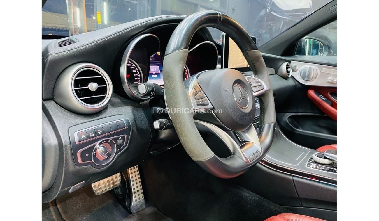 Used Mercedes Benz C43 AMG MERCEDES C43 2017 GCC LOW MILEAGE ONLY 49K ...