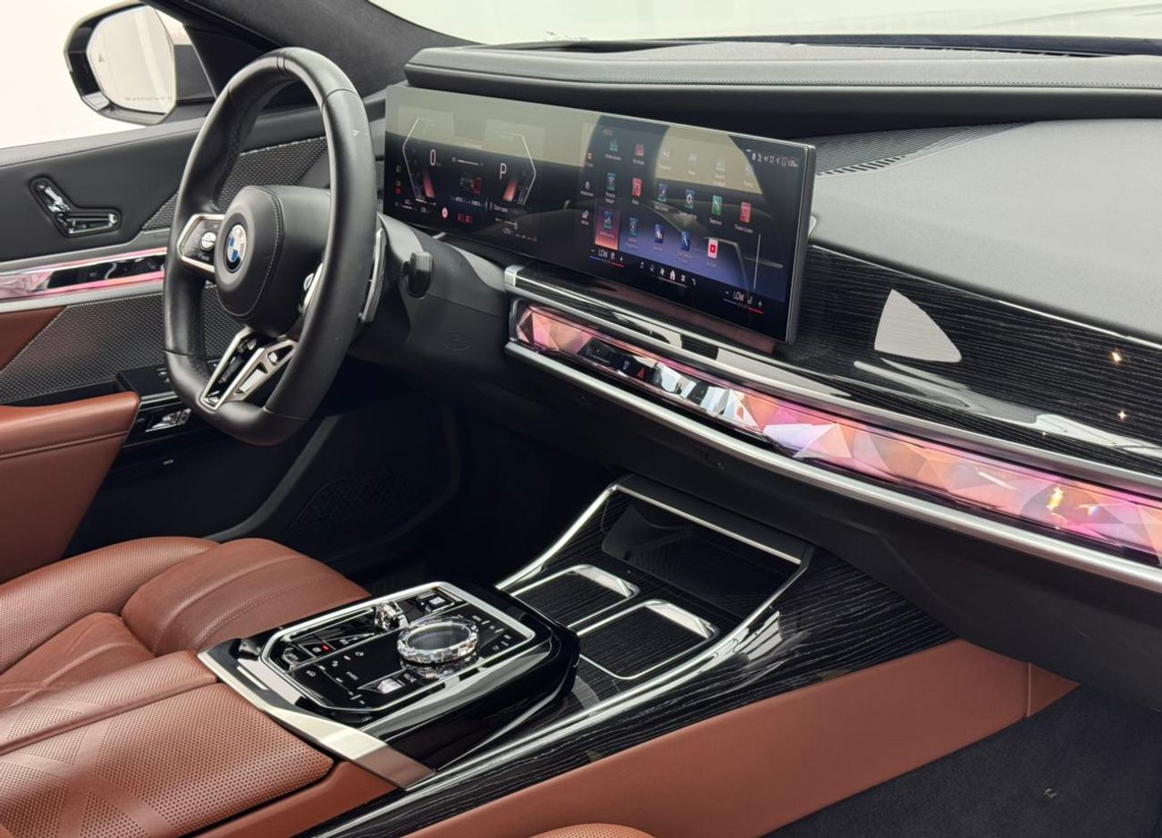 بي أم دبليو 740i 2023 BMW 740i M-Sport, 2028 BMW Warranty And Service Pack, BMW Service History, GCC