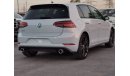 Volkswagen Golf GTi GCC Specification  AUTO HOLD PARK  BLIND SPORT RADAR, FRONT RADAR, LANE ASSIST, LANE DEPARTURE