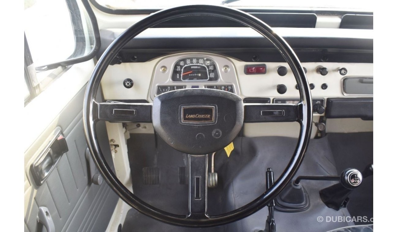 Toyota Land Cruiser Hard Top 1981 MODEL: USED TOYOTA LAND CRUISER HARD TOP 4.2L M/T