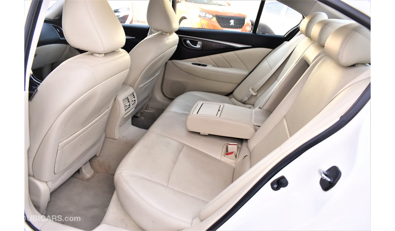 Infiniti Q50 AED 1958 PM | 0% DP | 3.0L TURBO GCC WARRANTY