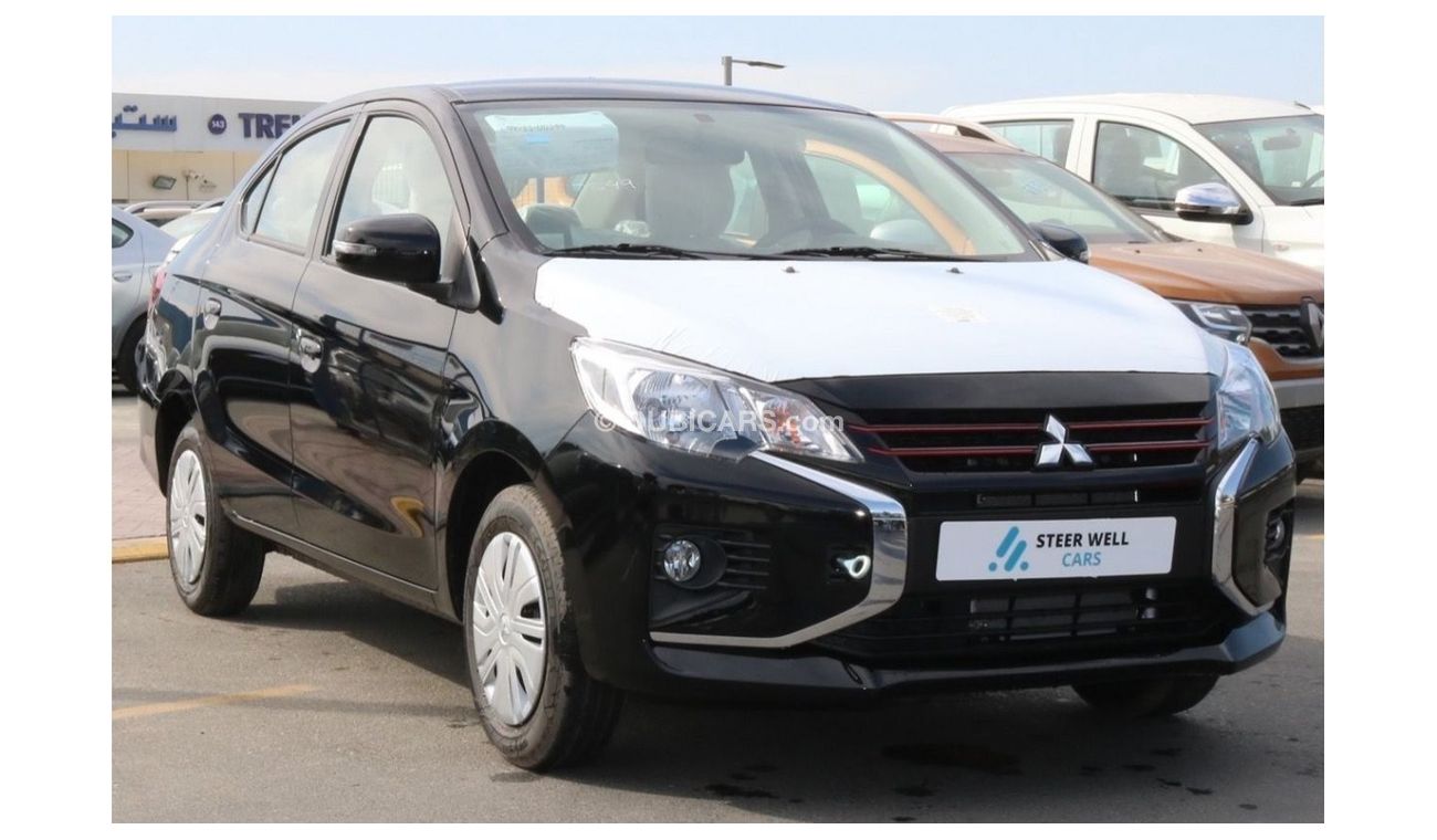 Mitsubishi Attrage 2022| ATTRAGE 1.2L GLS -CVT-12V ABS + BA - EURO 2  WITH EPS - 14"" WHEELS - ANTI THEFT ENGINE IMMOBI