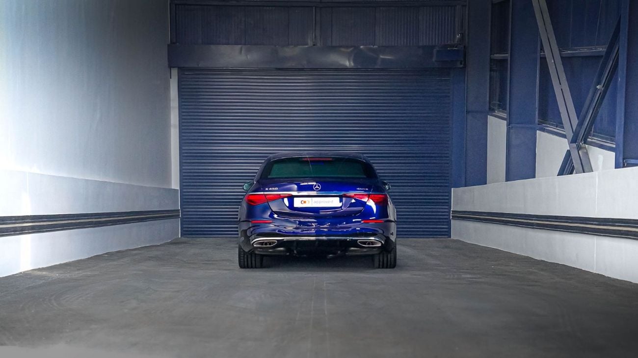 مرسيدس بنز S 450 4M 3.0L (367 HP) UAE's Very Best Example | 2 Years Free Servicing | AED 7,081 Per Month