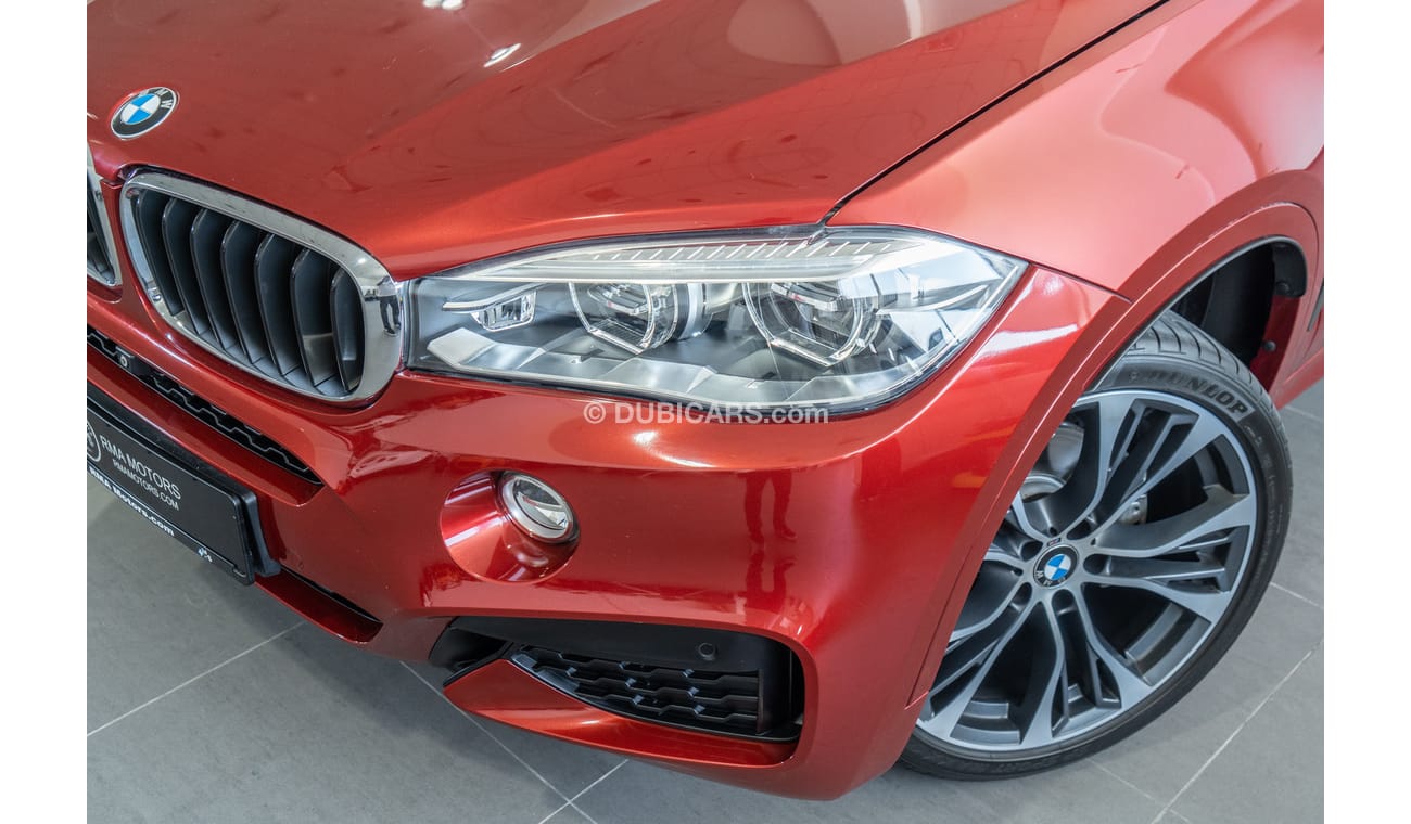 BMW X6M 2018 BMW X6 35i M-Sport / 5 Years BMW Warranty and 8-year Service contract!