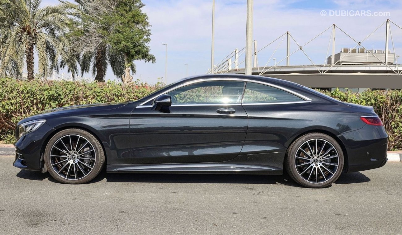 مرسيدس بنز S 560 كوبيه 4MATIC V8 4.0L , 2019 , 0Km , (ONLY FOR EXPORT)