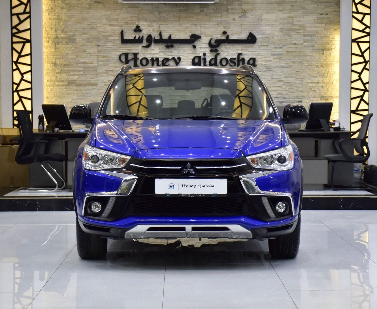 Mitsubishi ASX GLX HIGHLINE EXCELLENT DEAL for our Mitsubishi ASX 4WD ( 2019 Model ) in Blue Color GCC Specs