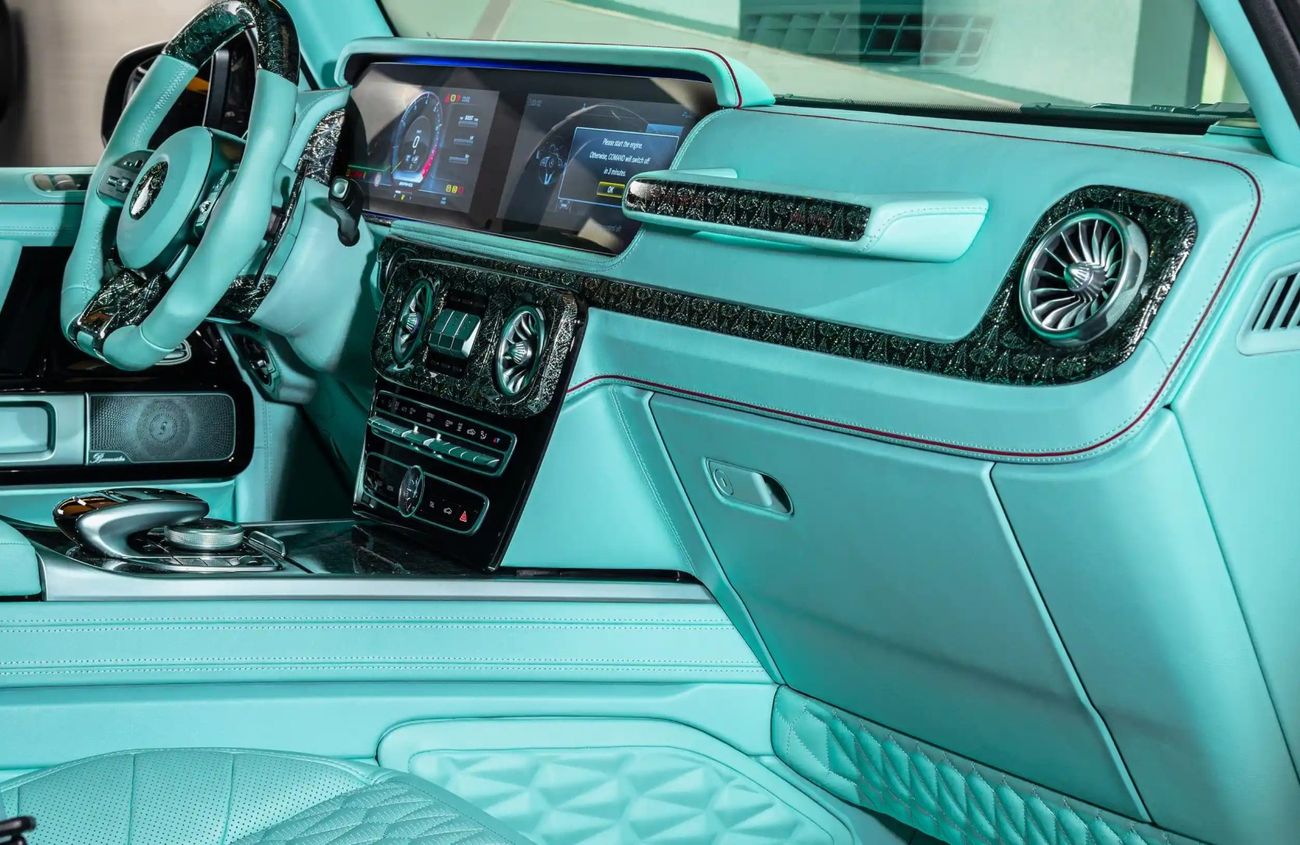 مرسيدس بنز G 63 AMG 4.0L V8 Twin-Turbocharged Engine