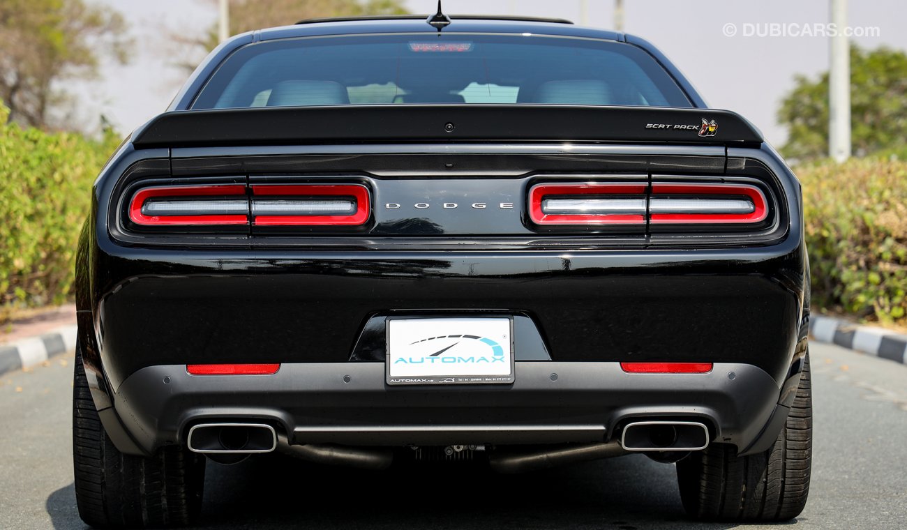 Dodge Challenger 2020 Scatpack, WIDEBODY, Carbon Edition, 6.4 V8 GCC, 0km W/ 3 Yrs or 100K km Warranty