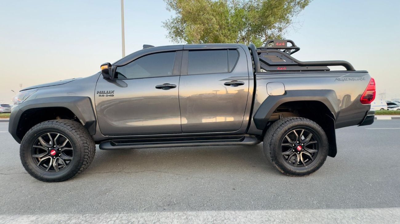 Toyota Hilux MODIFIED TO GR SPORTS 2024 MODEL | 2.8L DIESEL ENGINE | 2017 | RHD | AUTOMATIC TRANSMISSION | GTK SP
