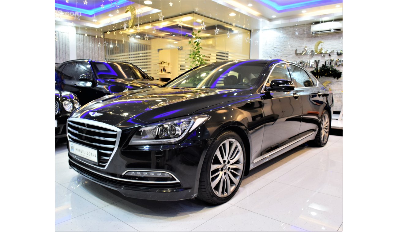 Hyundai Genesis 2016 Model!! in Black Color! GCC Specs