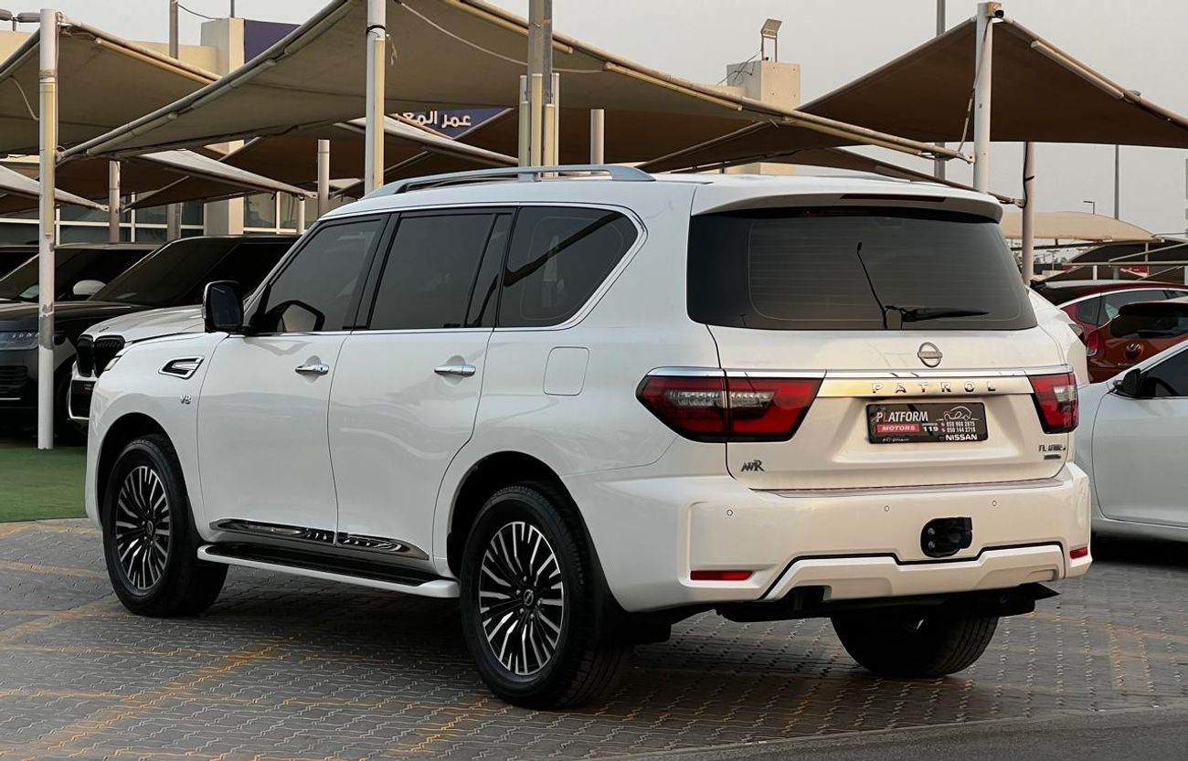 Nissan Patrol LE Platinum City Nissan patrol platinum V8 Model 2022 Gcc specs Original paint no accident, full che