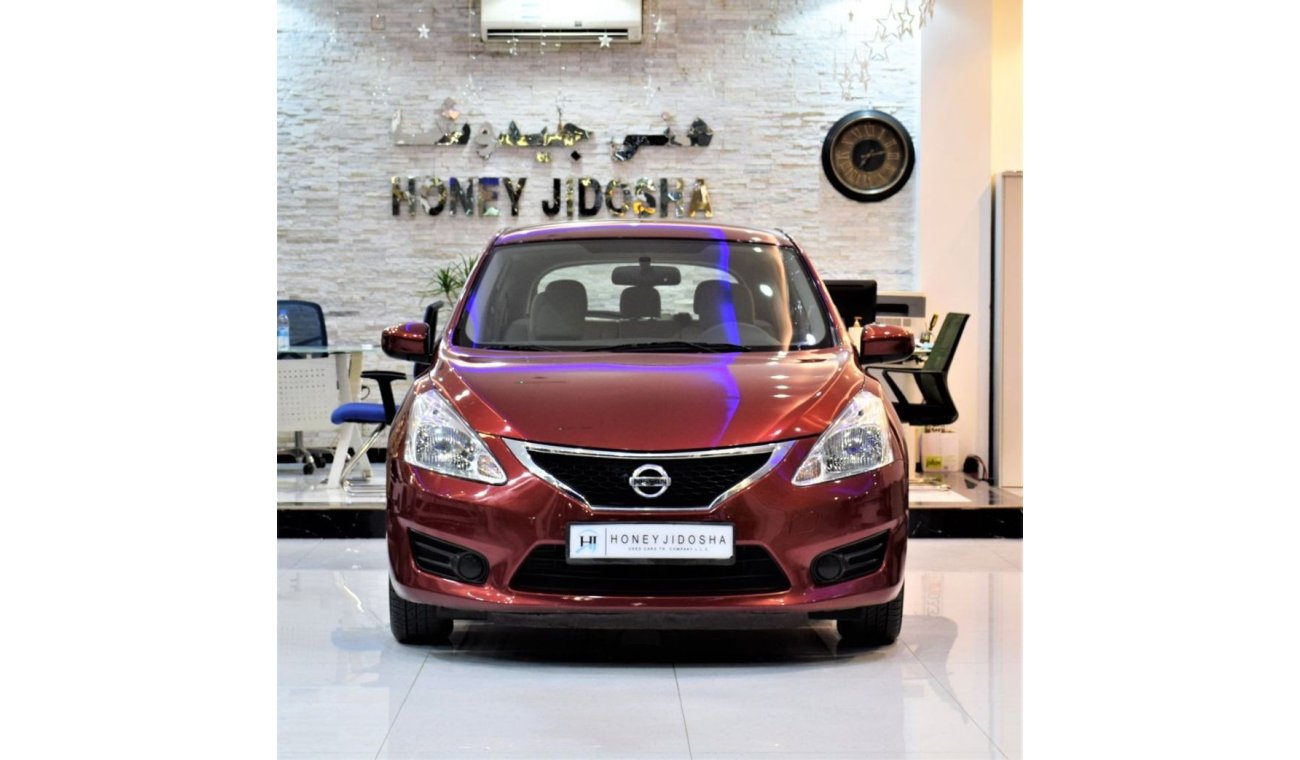 نيسان تيدا LOW MILEAGE! FULL SERVICE HISTORY! ONLY 31,000 KM Nissan Tiida 2016 Model!! in Red Color! GCC Specs