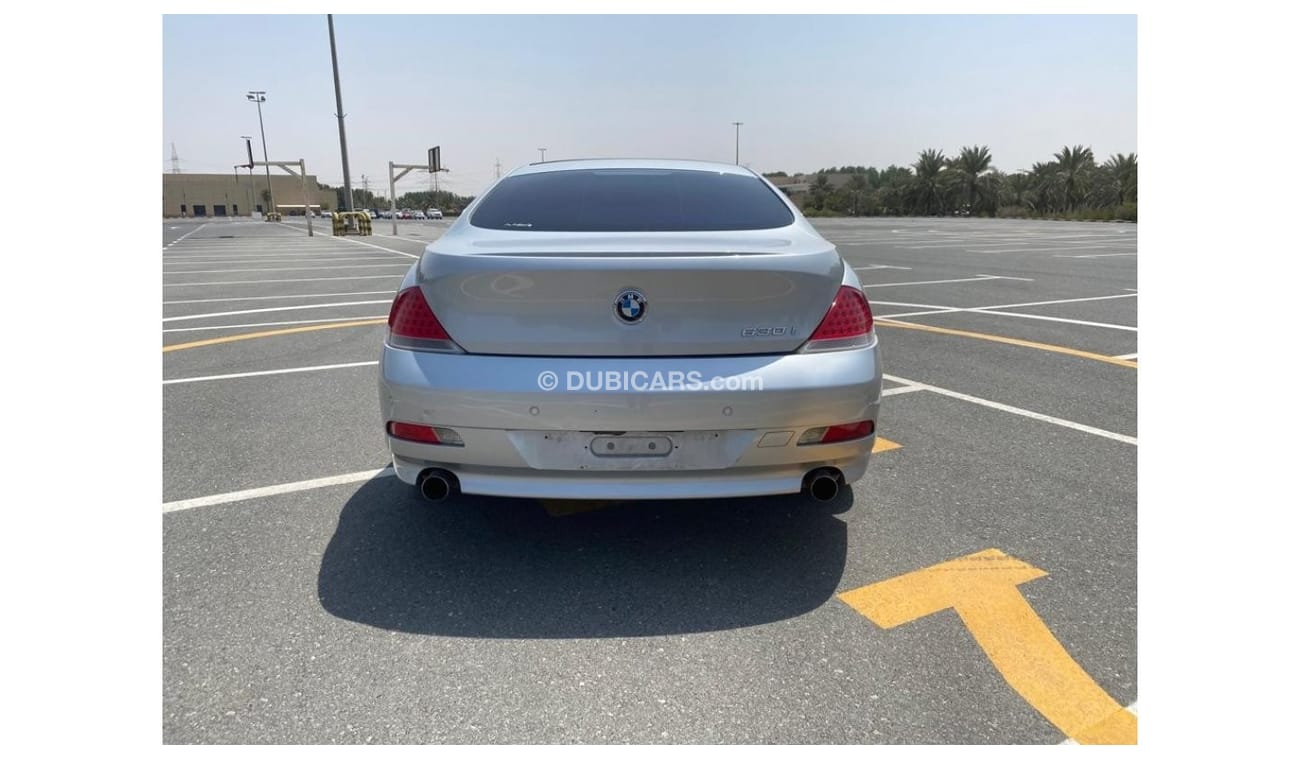 بي أم دبليو 630i BMW 630 GCC 2007 V6 Perfect condition - Full option -No accident history