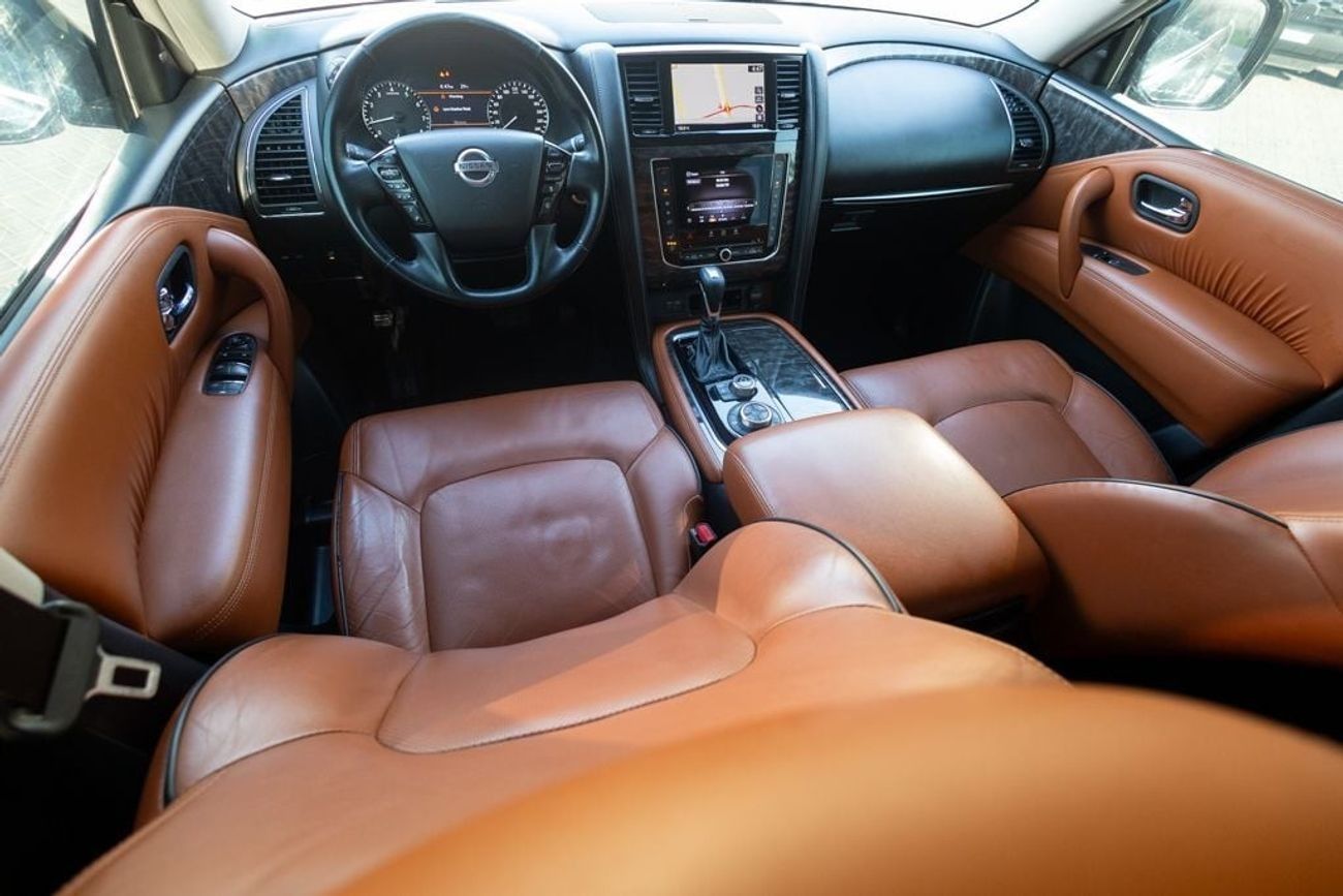 نيسان باترول LE Titanium 5.6L Nissan Patrol LE Titanium 2020 GCC under Warranty with Flexible Down-Payment.