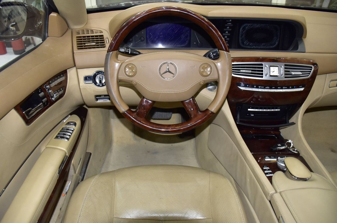 Mercedes-Benz CL 500 EXCELLENT DEAL for our Mercedes Benz CL500 ( 2007 Model ) in Black Color GCC Specs