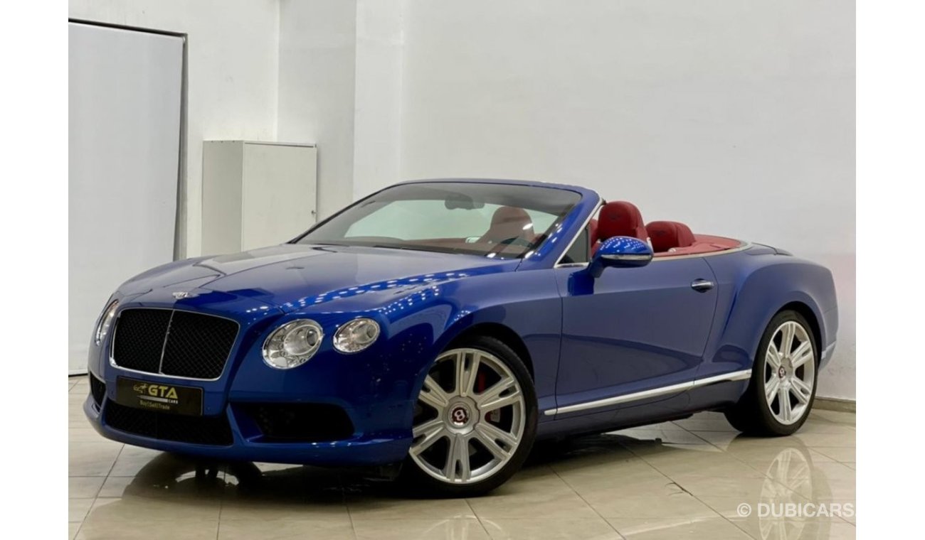 Bentley Continental GTC 2014 Bentley Continental GT-Full Service History-GCC