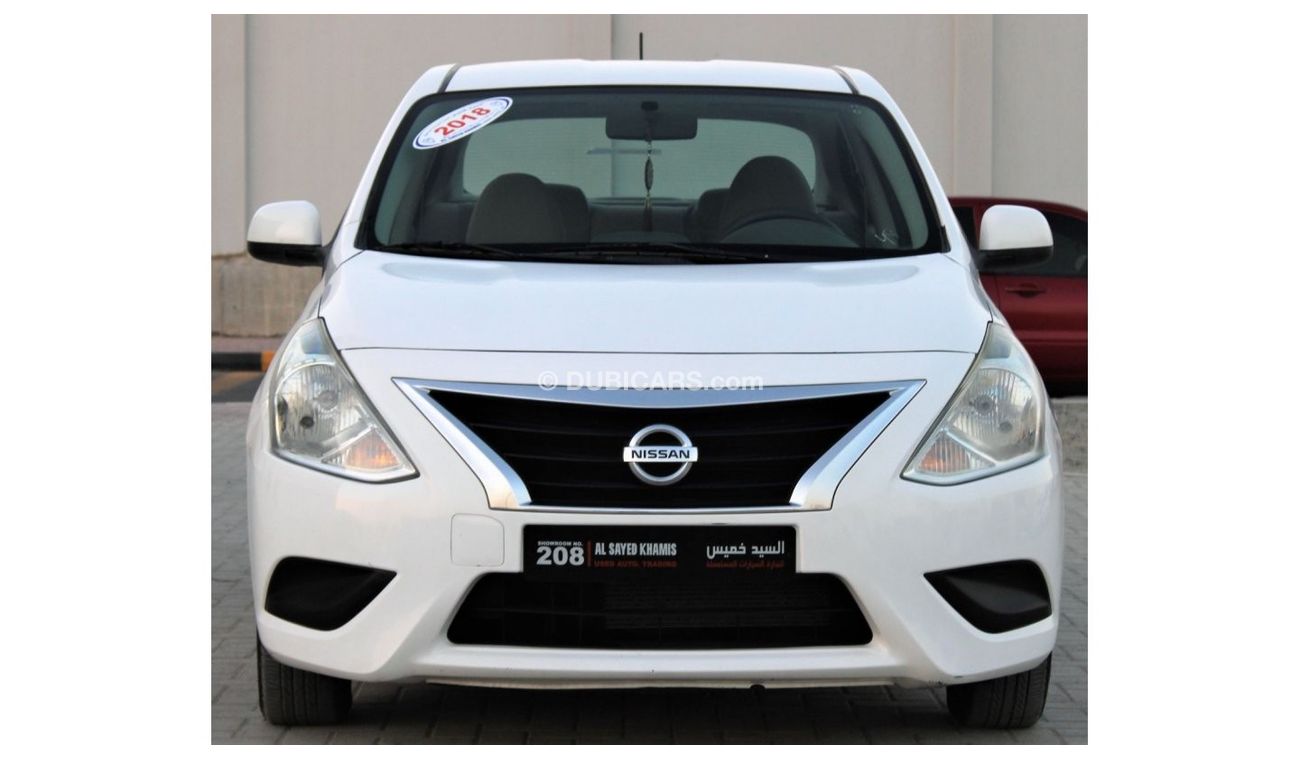 نيسان صني نيسان صني 2018 خليجي بحالة ممتازة بدون حوادث نظيفه جدا من الداخل والخارج