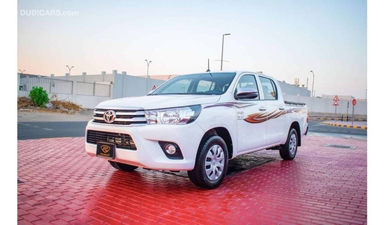 Toyota Hilux 2018 | TOYOTA HILUX  | GLX DOUBLE CAB 4X2 | GCC | VERY WELL-MAINTAINED | SPECTACULAR CONDITION |