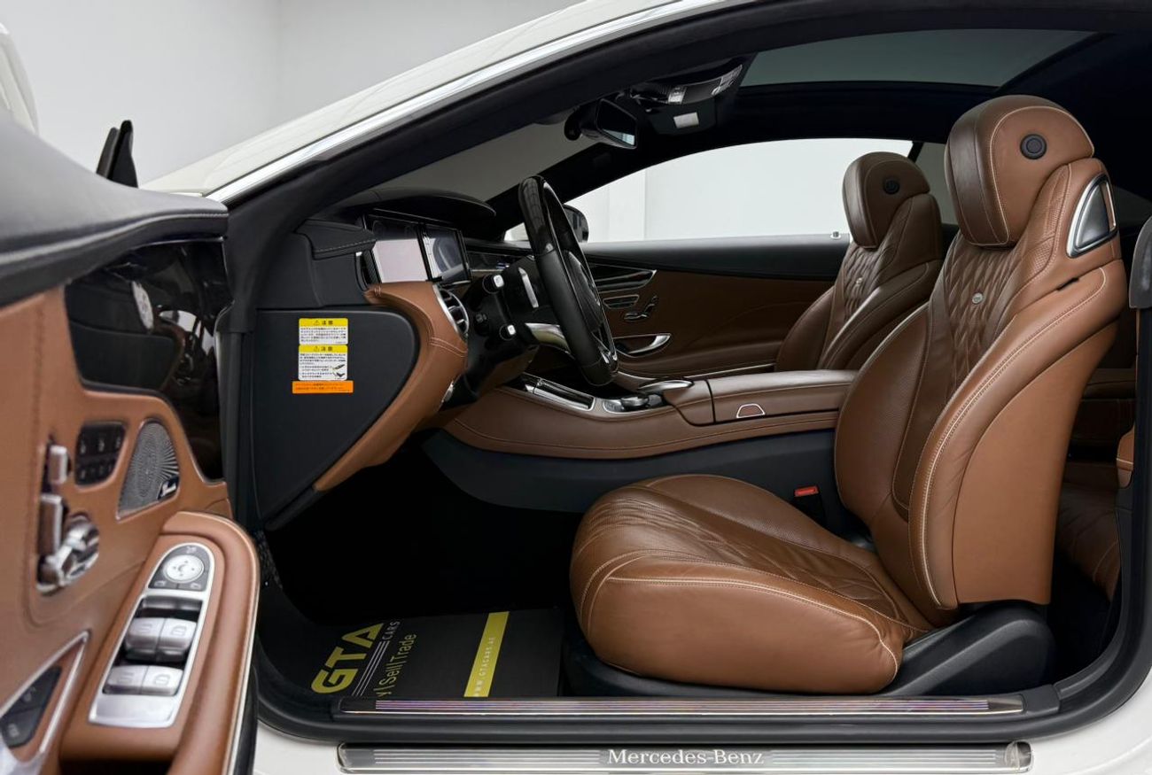 مرسيدس بنز S 550 كوبيه 2017 Mercedes-Benz S 550 ,Service History ,Excellent Condition ,Japanese Spec