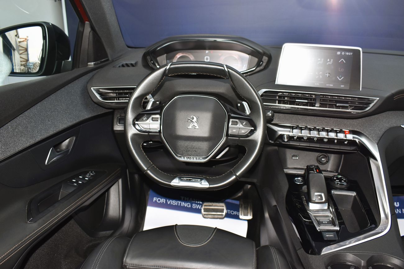 Peugeot 3008 AED 1399 PM | 1.6L GT LINE GCC MANUFACTURER WARRANTY 2026 OR 100K KM