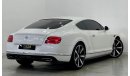 Bentley Continental GT 2016 Bentley Continental GT, Service History, Warranty, GCC