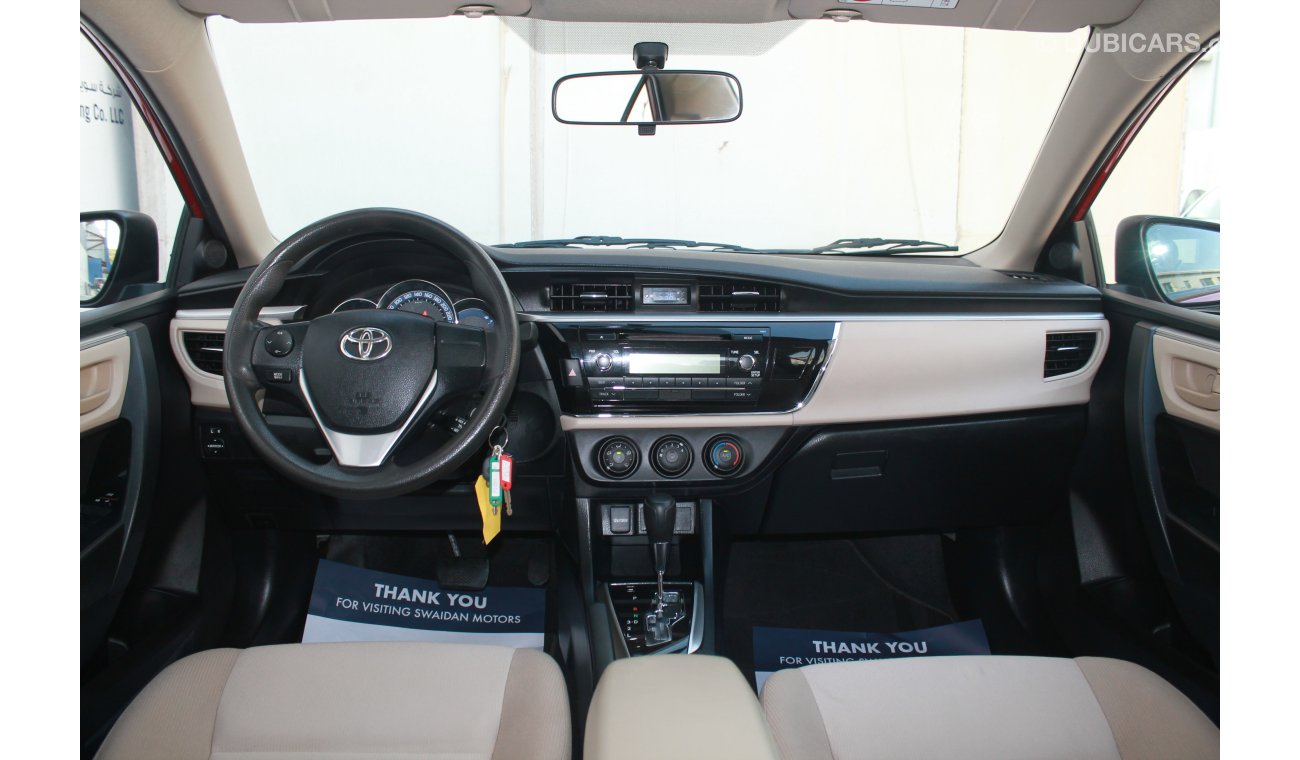 Toyota Corolla 2.0L SE 2015 MODEL WITH CRUISE CONTROL