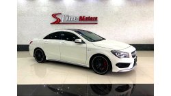 مرسيدس بنز CLA 45 AMG 2015 4Matic I Gulf Specification