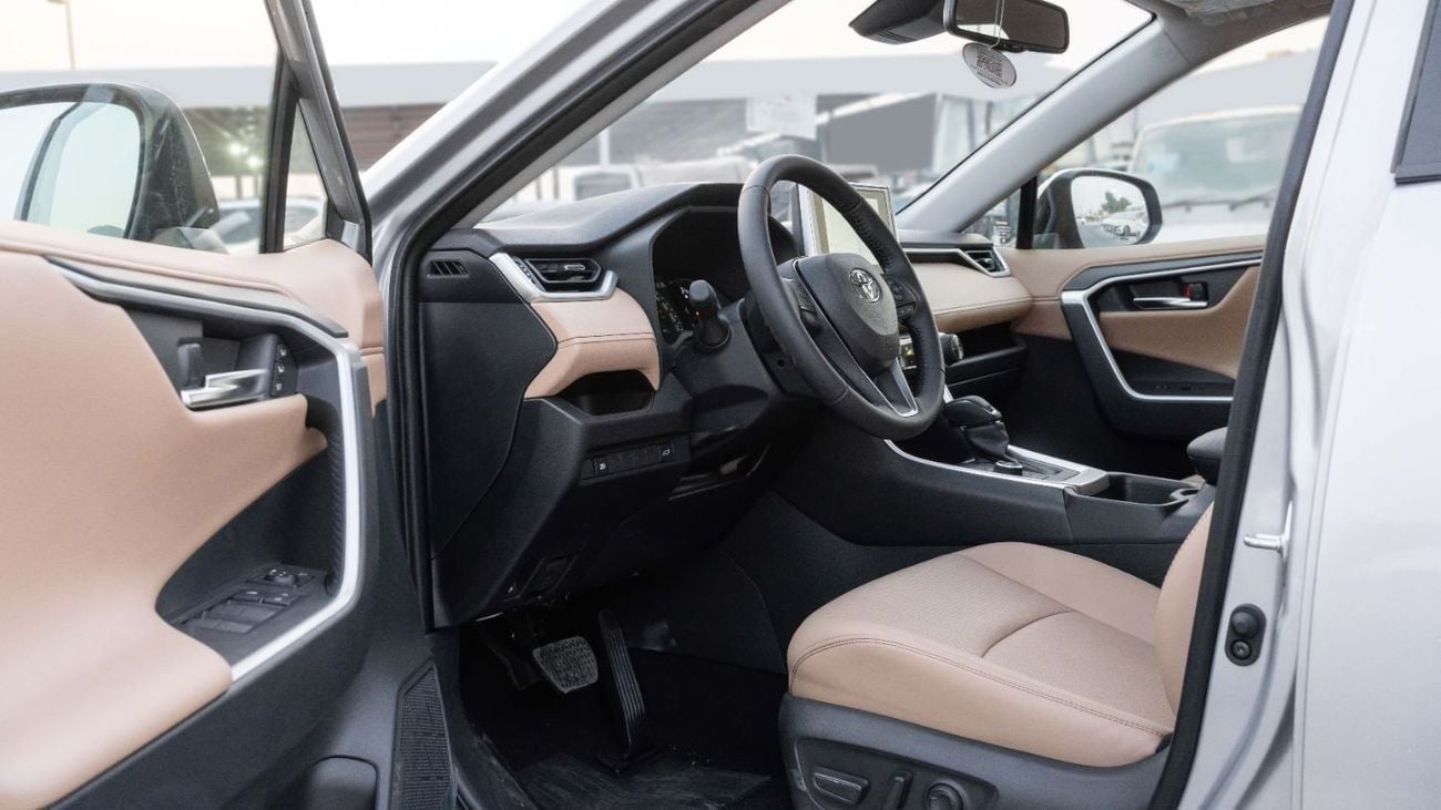 تويوتا راف ٤ 2025 Toyota Rav4 Limited 2.5L AWD AT Hybrid (Silver-Tan)