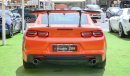 شيفروليه كامارو Sold!!!!Camaro RS V6 3.6L 2019/Custom Spoiler/ ZL1 Kit/ Leather Interior/ Very Good Condition